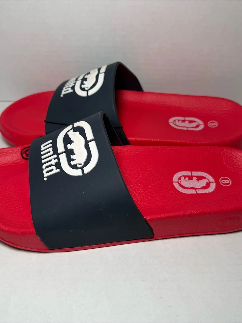 Y2K 2000s NEW Ecko Unltd Slide Sandals Size Men’s 8
